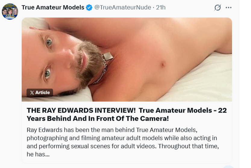 trueamateurmodels, true amateur models, ray edwards, porn star ray edwards, trueamateurmodels interview, ray edwards porn star interview